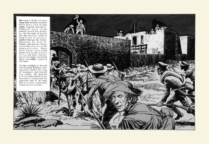 Framed Print : Captain Kimball's Men Arrive Framed Print : Captain Kimball's Men Arrive