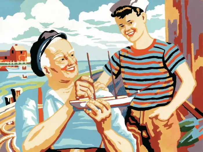 Framed Print : Captain and skipper Framed Print : Captain and skipper