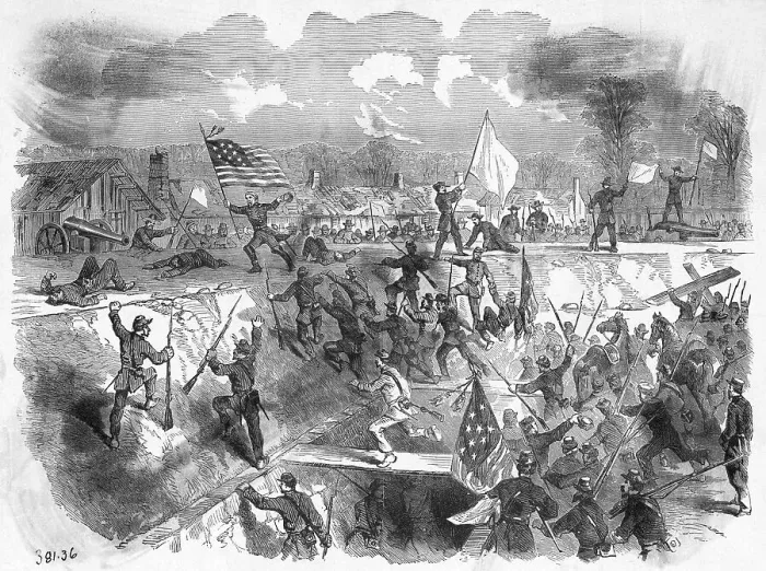 Framed Print : The Capture Of Arkansas Post; Ar Framed Print : The Capture Of Arkansas Post; Ar