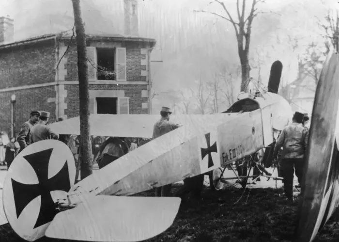 Framed Print : Captured Fokker Framed Print : Captured Fokker