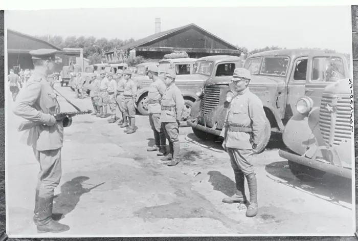 Framed Print : Captured Japanese Soldiers Framed Print : Captured Japanese Soldiers