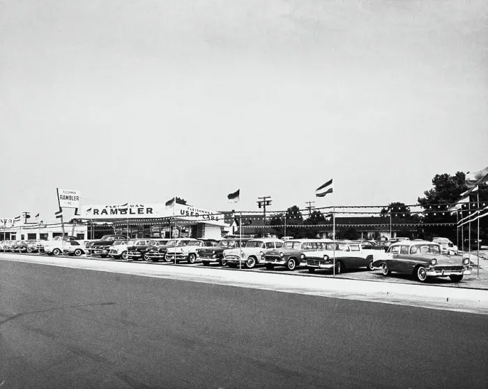 Framed Print : Car Dealership Framed Print : Car Dealership