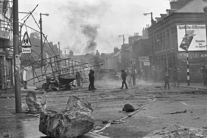 Framed Print : Car Fires in Belfast Framed Print : Car Fires in Belfast