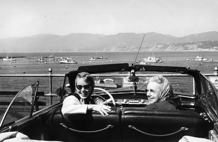 Framed Print : In Car In Hollywood Framed Print : In Car In Hollywood