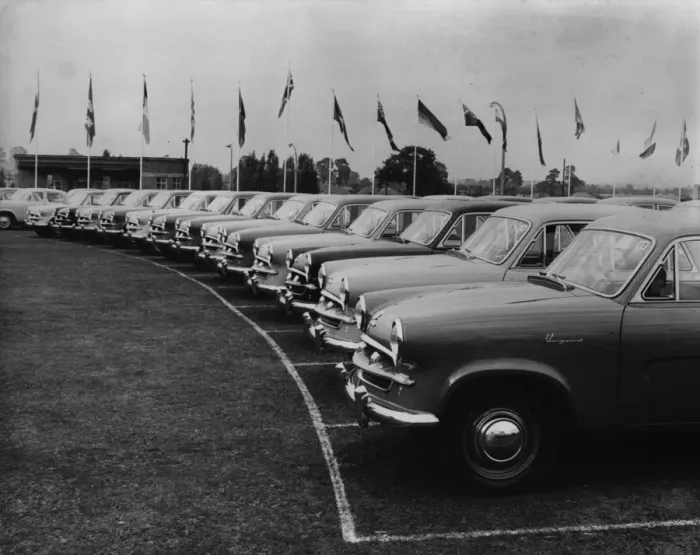 Framed Print : Car Line-Up Framed Print : Car Line-Up