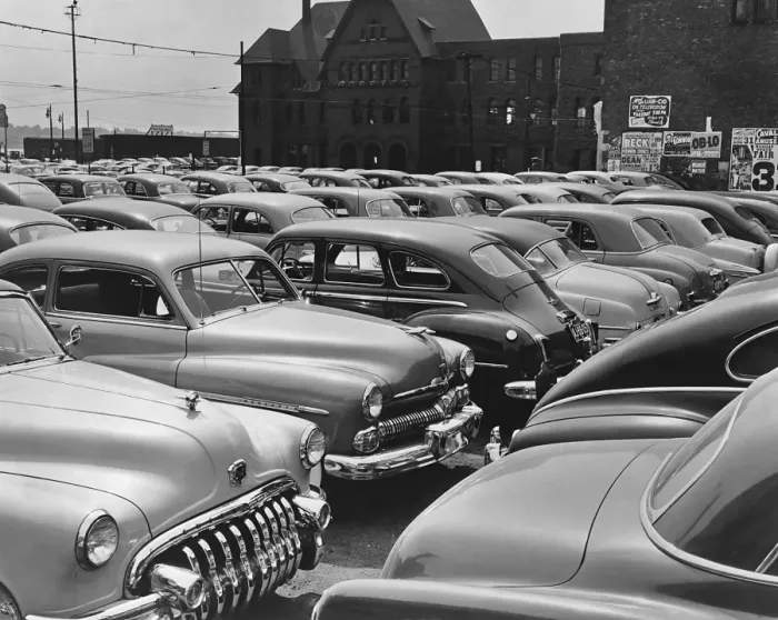 Framed Print : The Car Lot Framed Print : The Car Lot