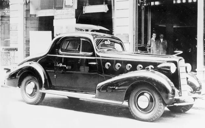 Framed Print : Car Parked on Street Framed Print : Car Parked on Street
