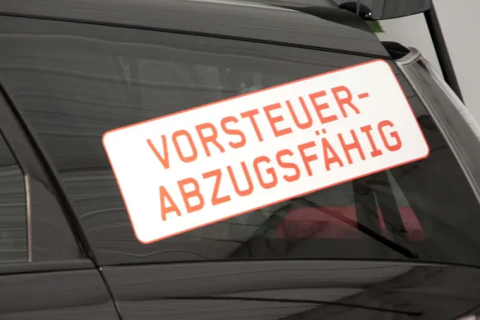 Framed Print : Car sticker, vorsteuerabzugsfaehig, German for VAT deductible Framed Print : Car sticker, vorsteuerabzugsfaehig, German for VAT deductible