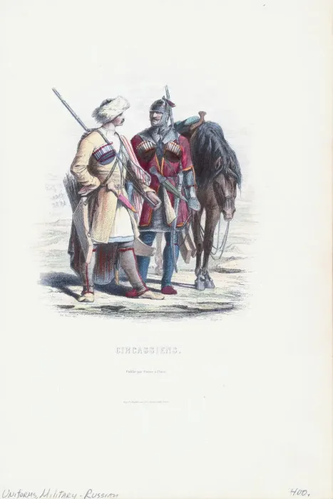 Framed Print : Carcassiens - Russian Military Framed Print : Carcassiens - Russian Military