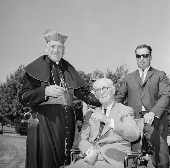 Framed Print : Cardinal Cushing and Joseph P. Kennedy Framed Print : Cardinal Cushing and Joseph P. Kennedy