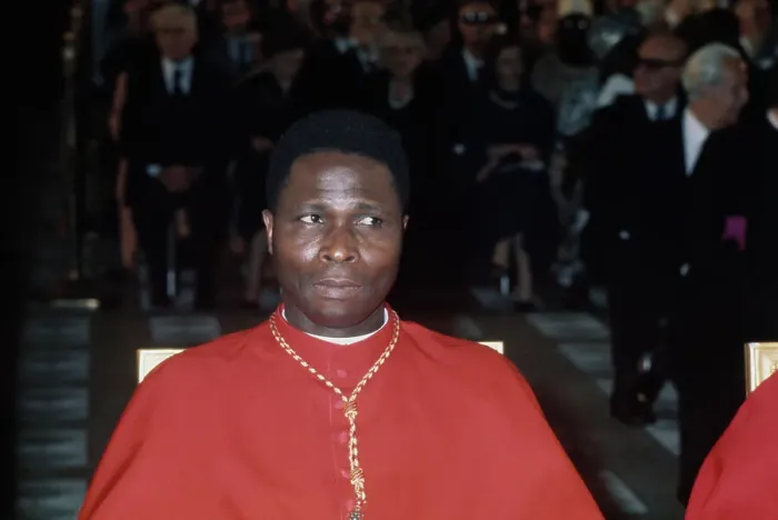 Framed Print : Cardinal Gantin Of Benin