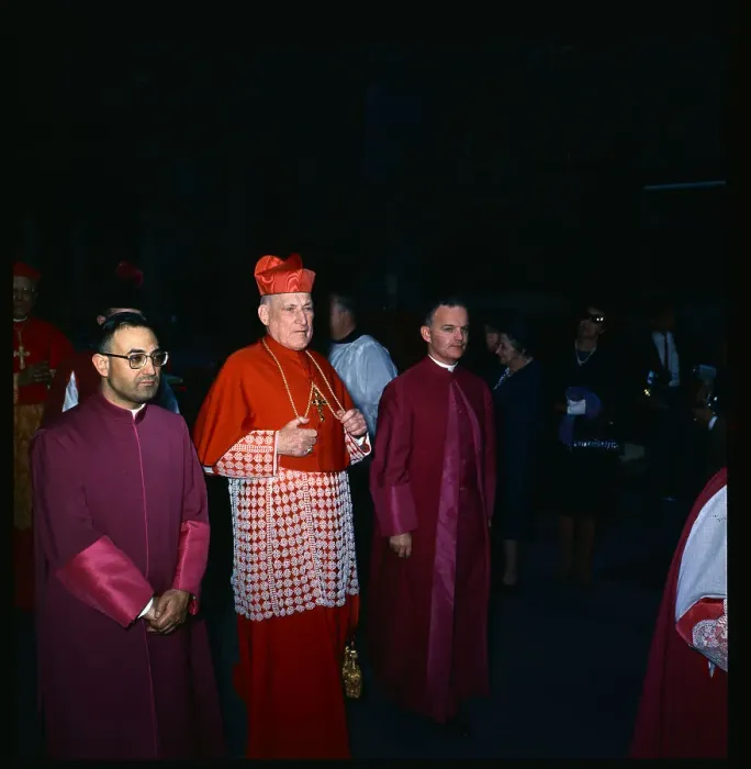 Framed Print : Cardinal Richard Cushing at St Patrick's Framed Print : Cardinal Richard Cushing at St Patrick's