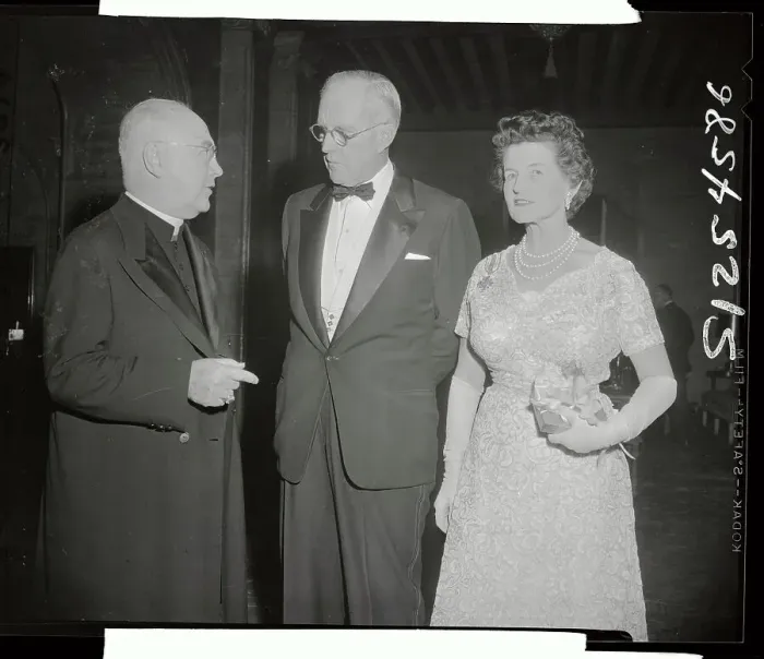 Framed Print : Cardinal Spellman and Jospeh Kennedy Framed Print : Cardinal Spellman and Jospeh Kennedy