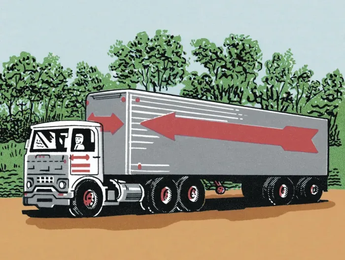 Framed Print : Cargo Truck Framed Print : Cargo Truck