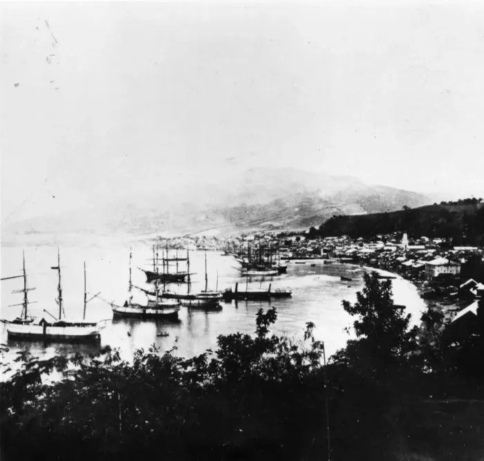 Framed Print : Caribbean Harbour Framed Print : Caribbean Harbour