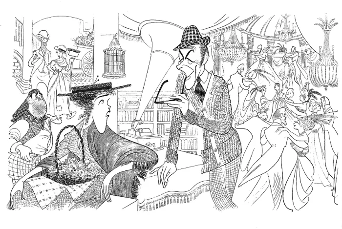 Framed Print : Caricature Of The Cast Of My Fair Lady Framed Print : Caricature Of The Cast Of My Fair Lady