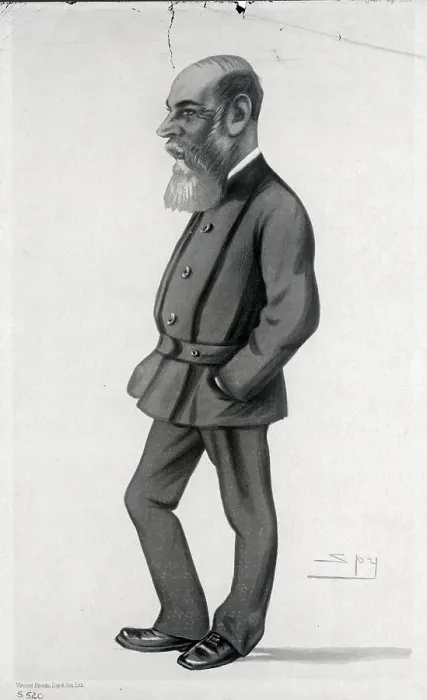 Framed Print : Caricature of Charles C. Boycott by Spy Framed Print : Caricature of Charles C. Boycott by Spy