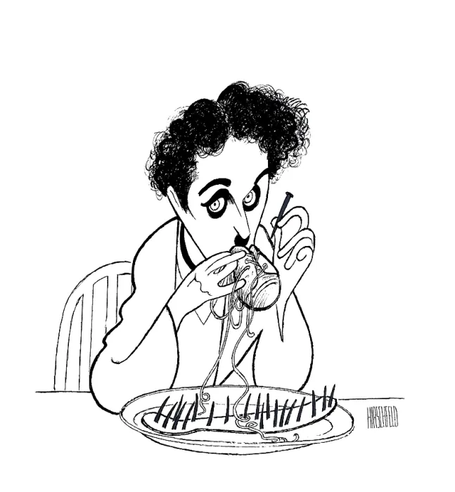 Framed Print : Caricature Of Charlie Chaplin Framed Print : Caricature Of Charlie Chaplin