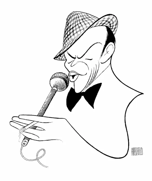 Framed Print : Caricature Of Frank Sinatra Framed Print : Caricature Of Frank Sinatra
