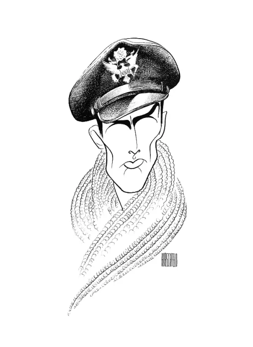 Framed Print : Caricature Of Gregory Peck