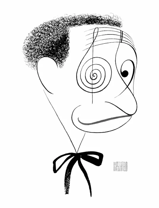 Framed Print : Caricature Of Harold Arlen Framed Print : Caricature Of Harold Arlen