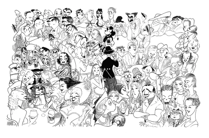 Framed Print : Caricature Of Hollywood Actors Framed Print : Caricature Of Hollywood Actors