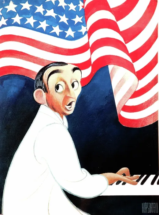 Framed Print : Caricature Of Irving Berlin