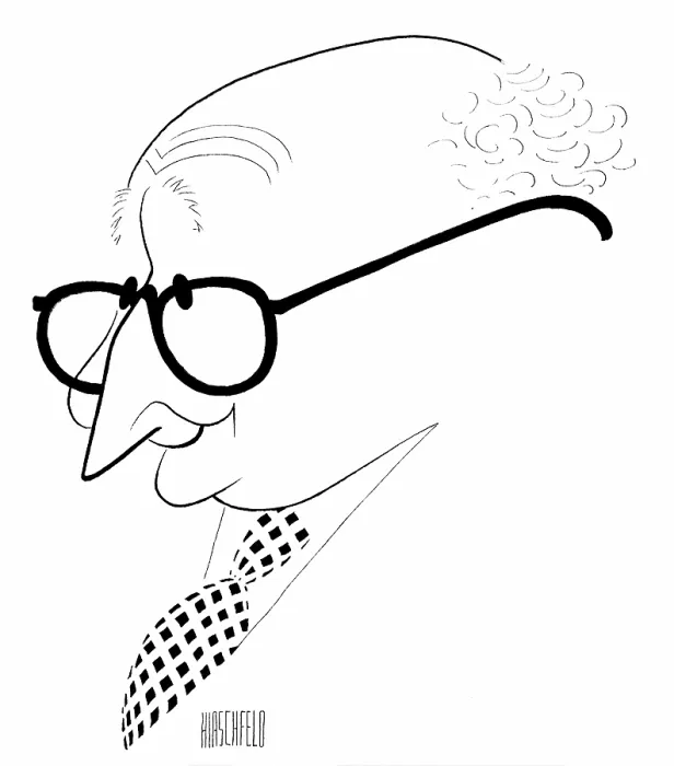 Framed Print : Caricature Of Jerome Kern Framed Print : Caricature Of Jerome Kern