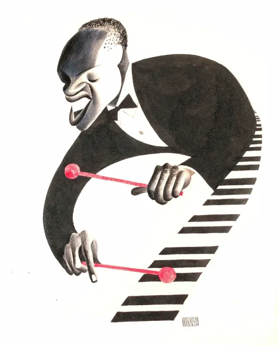 Framed Print : Caricature Of Lionel Hampton Framed Print : Caricature Of Lionel Hampton