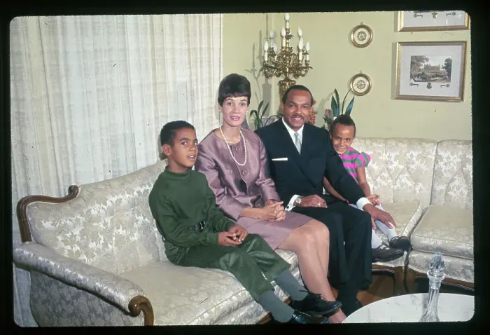 Framed Print : Carl B. Stokes with Family Framed Print : Carl B. Stokes with Family
