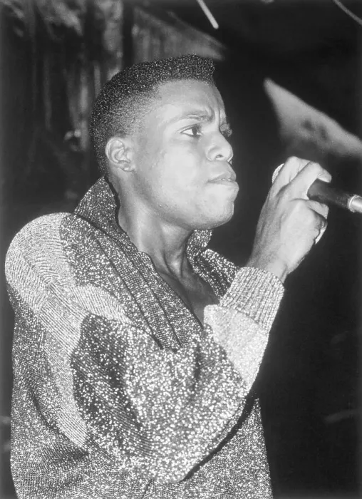 Framed Print : Carl Lewis Singing at Night Club Debut Framed Print : Carl Lewis Singing at Night Club Debut