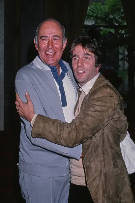 Framed Print : Carl Reiner & Henry Winkler Framed Print : Carl Reiner & Henry Winkler