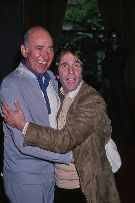 Framed Print : Carl Reiner & Henry Winkler Framed Print : Carl Reiner & Henry Winkler