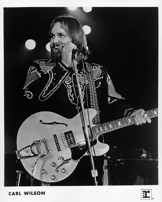 Framed Print : Carl Wilson Performing Framed Print : Carl Wilson Performing