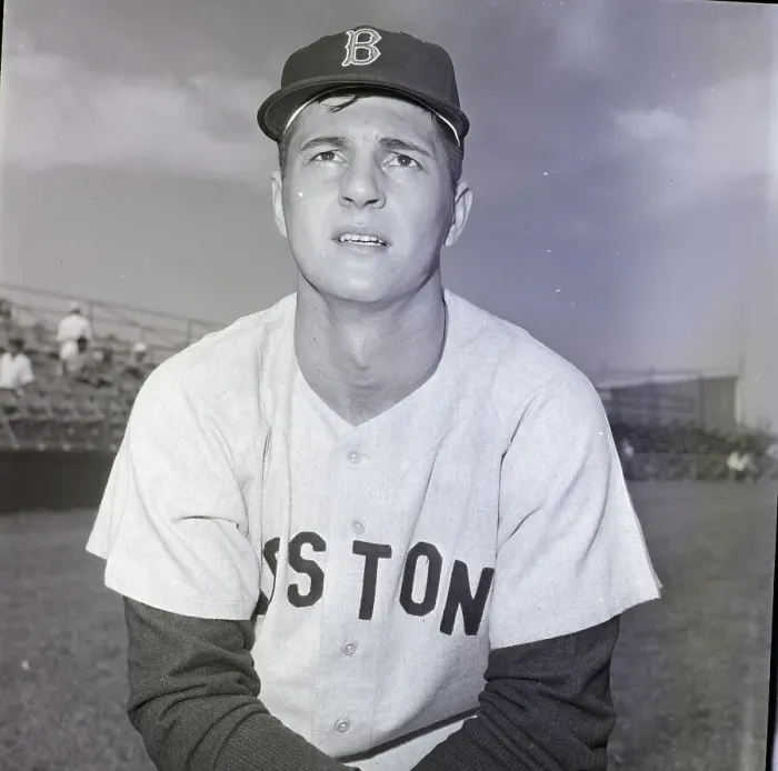 Framed Print : Carl Yastrzemski Seated Framed Print : Carl Yastrzemski Seated