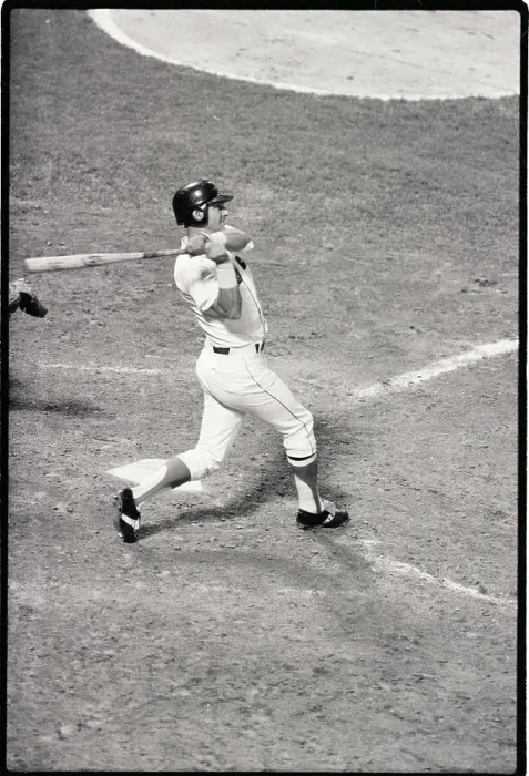 Framed Print : Carl Yastrzemski Swinging for Homerun Framed Print : Carl Yastrzemski Swinging for Homerun