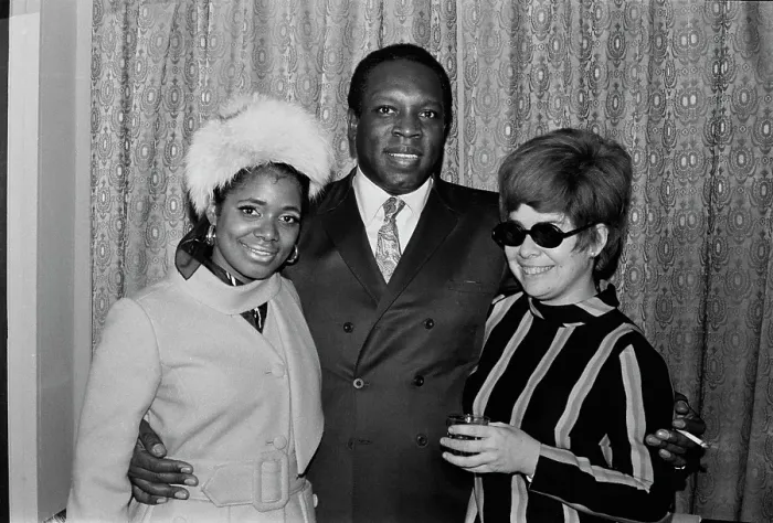 Framed Print : Carla Thomas And King Curtis Framed Print : Carla Thomas And King Curtis