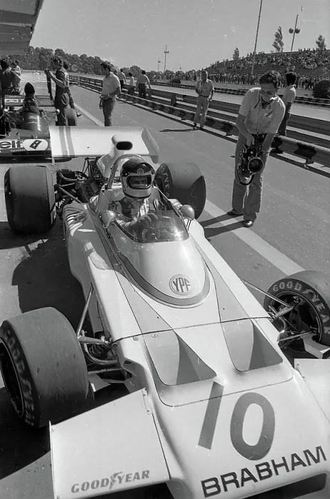 Framed Print : Carlos Reutemann At The Argentine Grand Prix