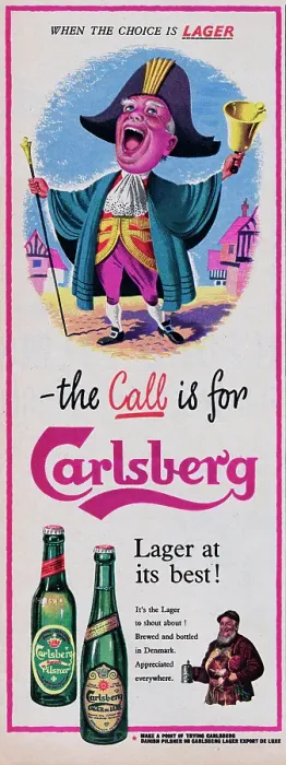 Framed Print : Carlsberg Lager Framed Print : Carlsberg Lager