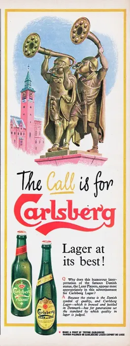 Framed Print : Carlsberg Lager Framed Print : Carlsberg Lager
