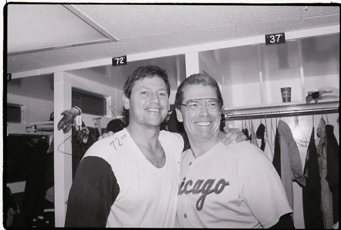 Framed Print : Carlton Fisk Shown Smiling
