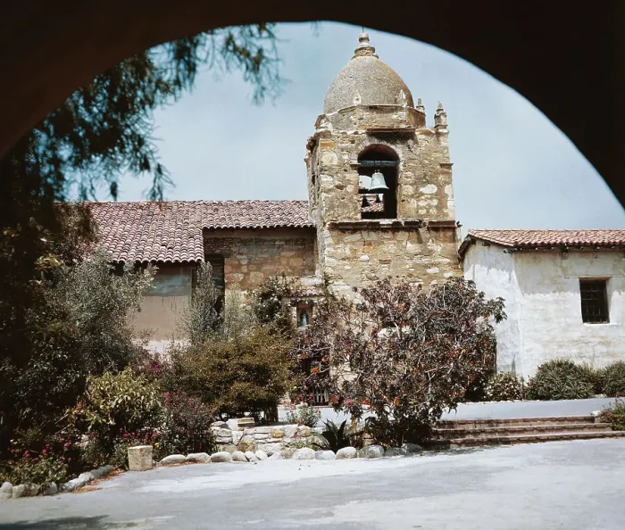 Framed Print : Carmel Mission