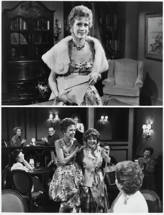 Framed Print : Carol Burnett And Elizabeth Taylor On Set All My Children Framed Print : Carol Burnett And Elizabeth Taylor On Set All My Children