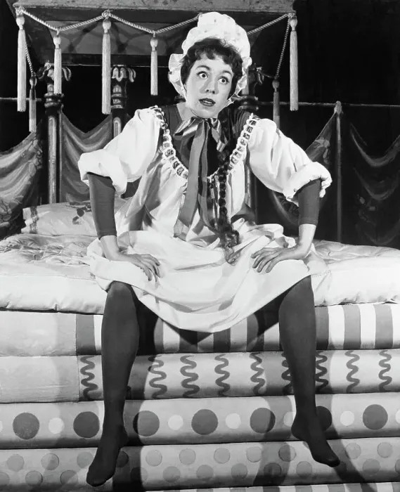 Framed Print : Carol Burnett in Once Upon a Mattress Framed Print : Carol Burnett in Once Upon a Mattress