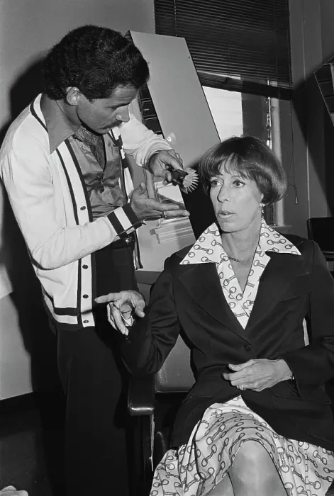 Framed Print : Carol Burnett In The Stylist's Chair Framed Print : Carol Burnett In The Stylist's Chair