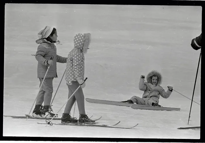 Framed Print : Caroline Kennedy Fallen Down While Skiing Framed Print : Caroline Kennedy Fallen Down While Skiing