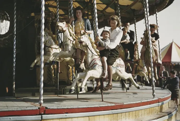 Framed Print : Carousel Ride Framed Print : Carousel Ride