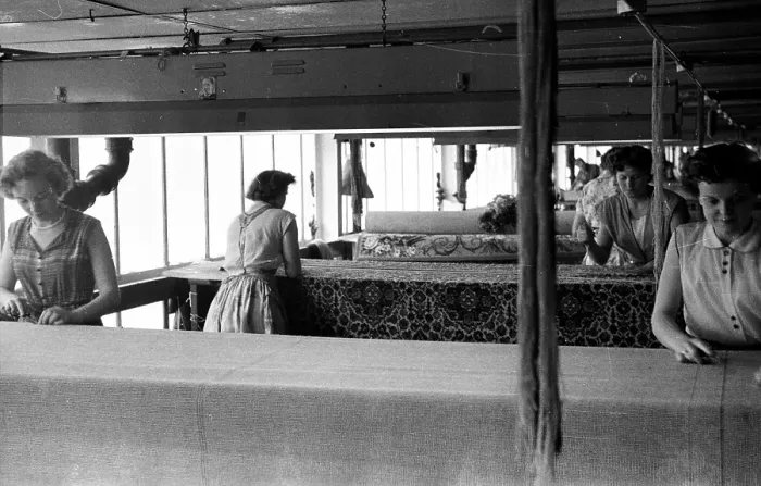 Framed Print : Carpet Factory Framed Print : Carpet Factory