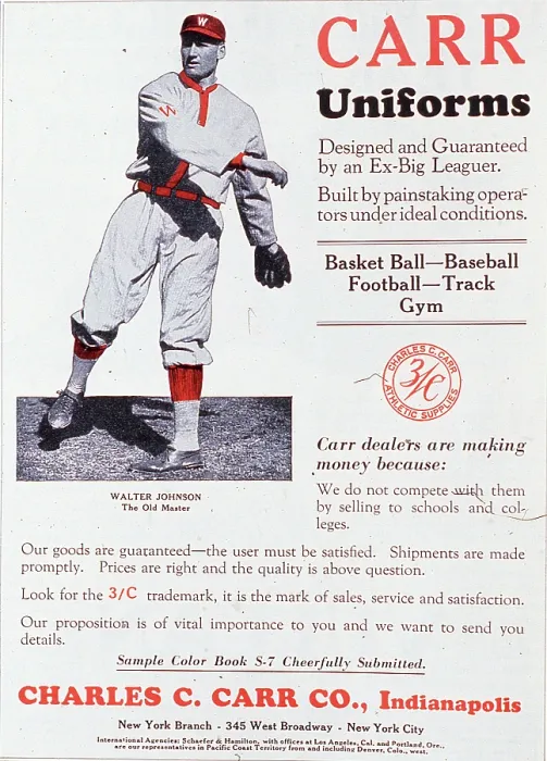 Framed Print : Carr Uniforms Advertisement Framed Print : Carr Uniforms Advertisement