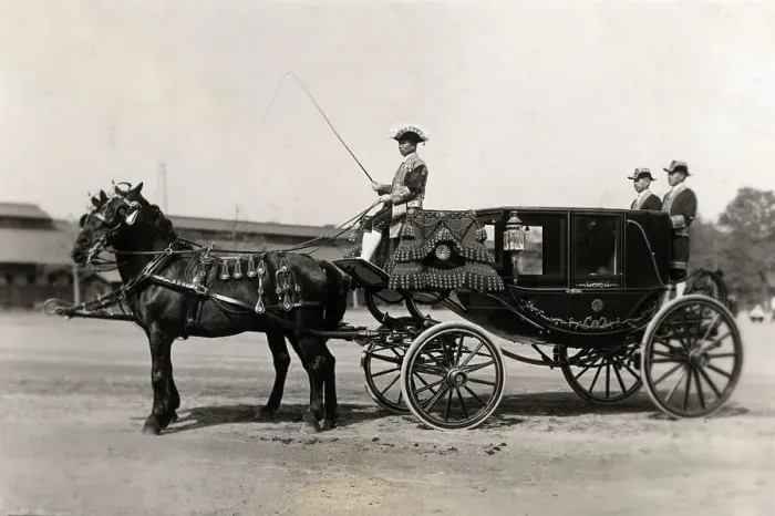 Framed Print : Carriage Used To Take Hirohito To Coronation Framed Print : Carriage Used To Take Hirohito To Coronation